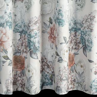 Zasłona gotowa na przelotkach ANETT 145x250 Eurofirany kremowy