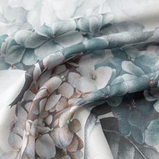 Zasłona gotowa na przelotkach ANETT 145x250 Eurofirany kremowy