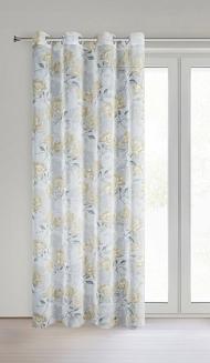 Firana gotowa na przelotkach INARI 140x250 Eurofirany srebrny