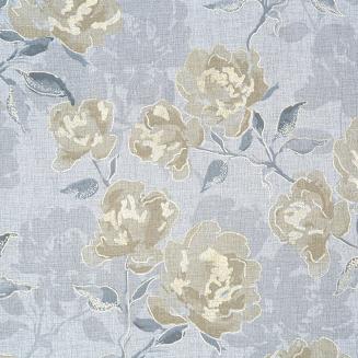 Firana gotowa na przelotkach INARI 140x250 Eurofirany srebrny