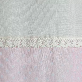 Zasłona gotowa na przelotkach FLAMINGO 140x250 Eurofirany różowy