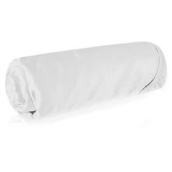 Prześcieradło z gumką makosatyna Nova 140x200 Eurofirany białe