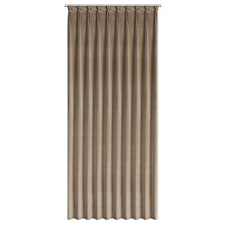 Zasłona gotowa MELANIE 125x270 Eurofirany ciemnobeżowy