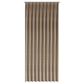 Zasłona gotowa MELANIE 125x270 Eurofirany ciemnobeżowy