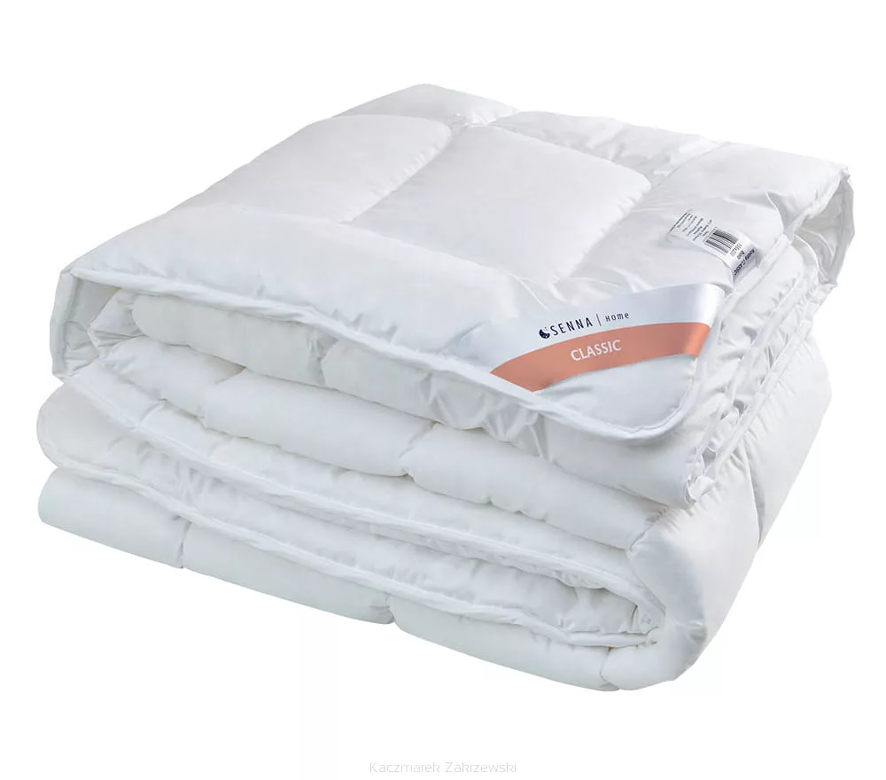 Kołdra antyalergiczna CLASSIC SENNA HOME 155x200 biała
