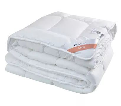Kołdra antyalergiczna CLASSIC SENNA HOME 155x200 całoroczna biała