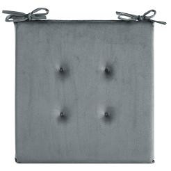 Poduszka na krzesło GAJA 40x40x3 Eurofirany srebrny