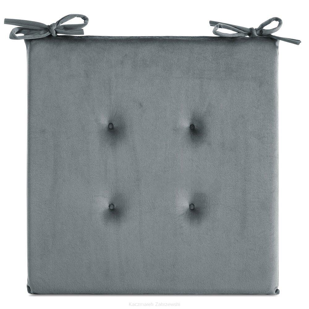 Poduszka na krzesło GAJA 40x40x3 Eurofirany srebrny