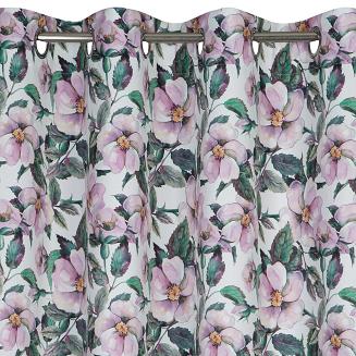 Zasłona gotowa na przelotkach SIMONA 140x250 Eurofirany biały