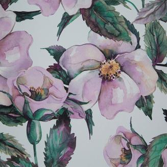 Zasłona gotowa na przelotkach SIMONA 140x250 Eurofirany biały