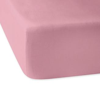 Prześcieradło satyna bawełniana z gumką 200x220 Darymex wrzosowe