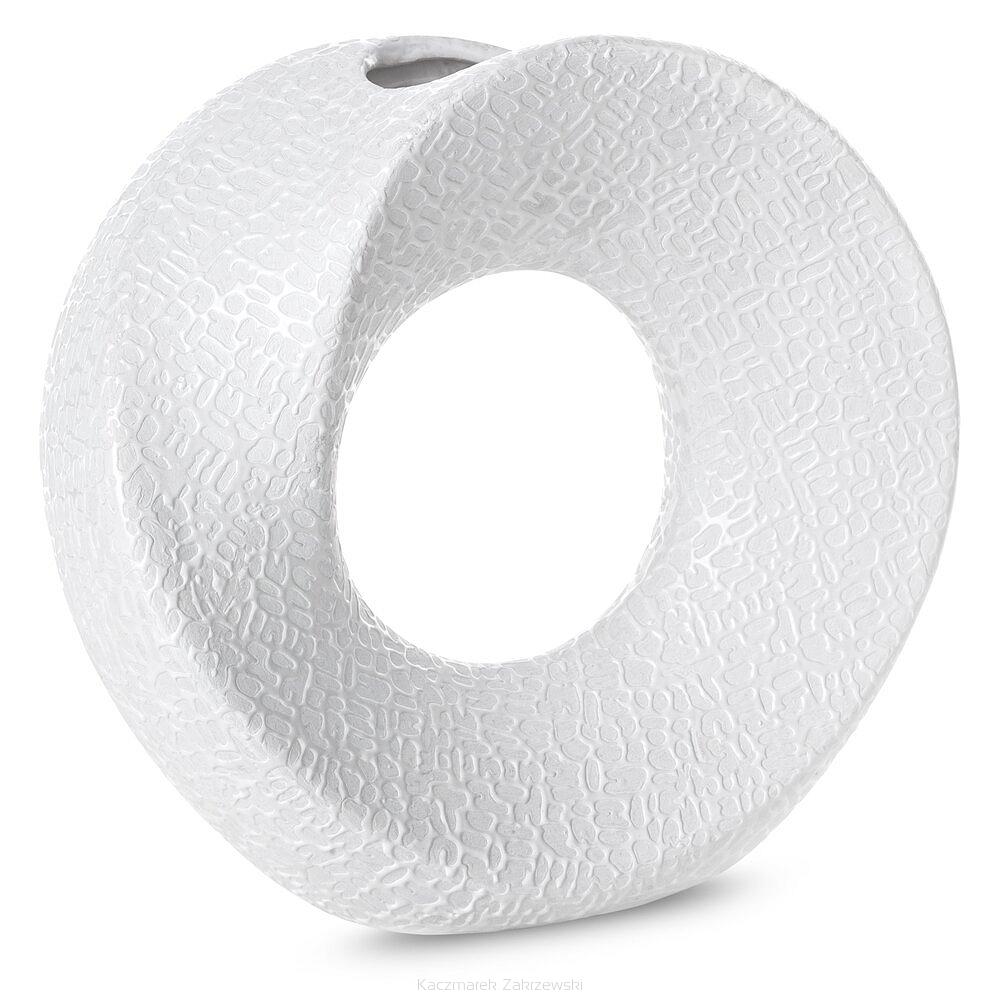 Wazon dekoracyjny RISO Eurofirany biały