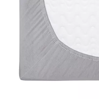 Prześcieradło jersey z gumką 80x160 Darymex szare