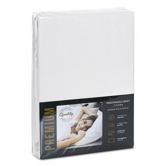 Prześcieradło satynowe z gumką JERS4 140x200x30 Eurofirany biały