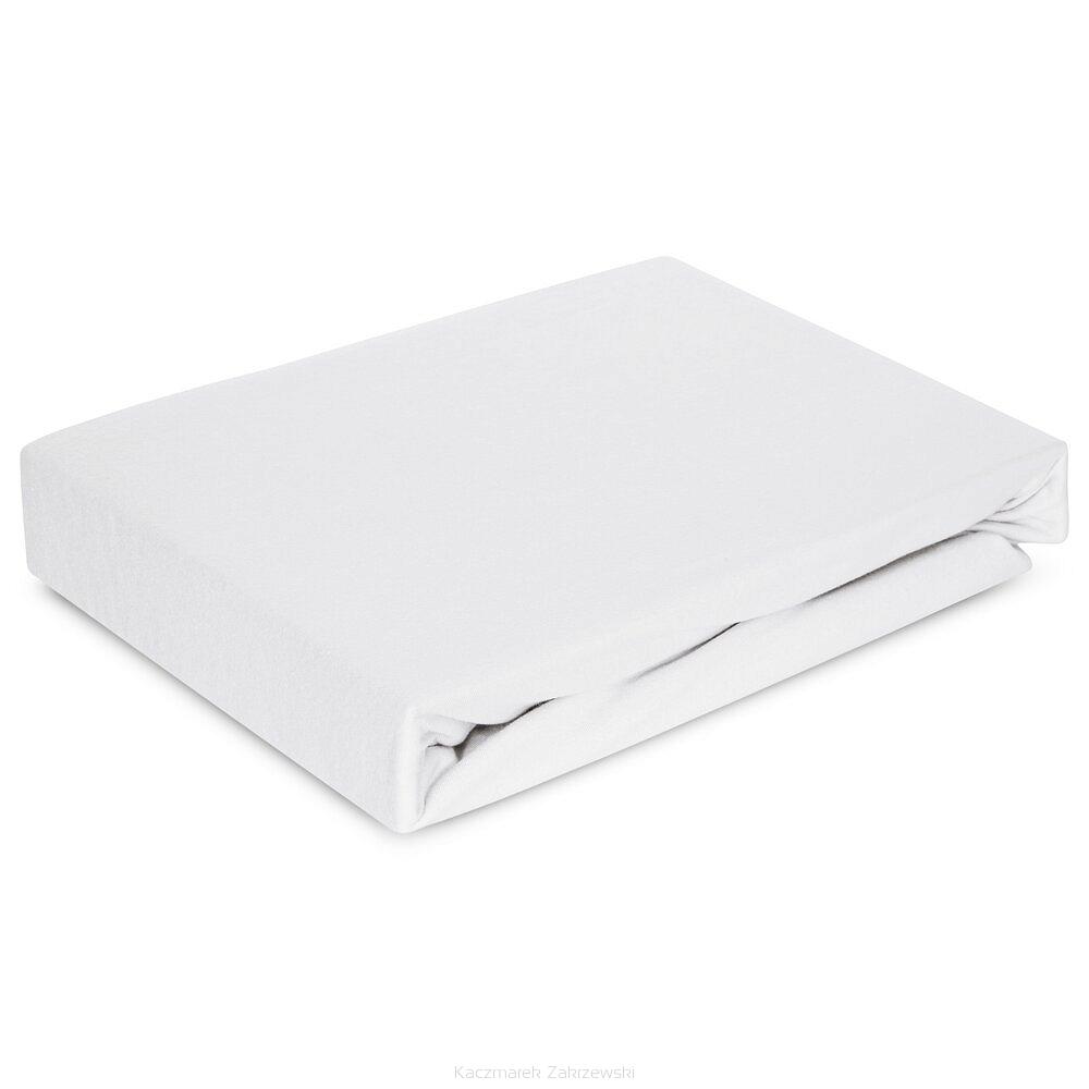 Prześcieradło satynowe z gumką JERS4 140x200x30 Eurofirany biały