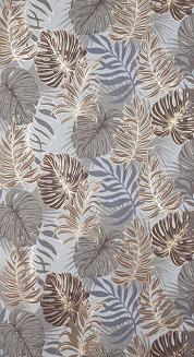 Zasłona gotowa na przelotkach KATE 140x250 Eurofirany brązowy