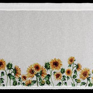 Firana gotowa HELIA 150x90 Eurofirany żółty