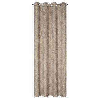 Zasłona gotowa na przelotkach ALETA 135x250 Eurofirany beżowy