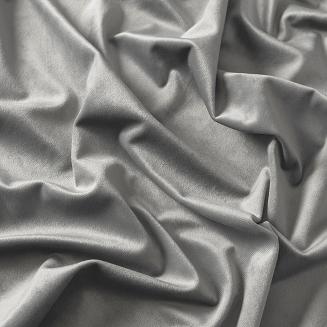 Zasłona gotowa na taśmie VELVI 140x260 chłodny szary