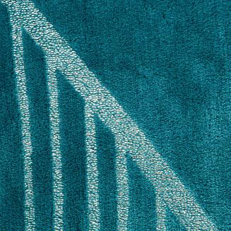 Koc narzuta GINKO3 150x200 Eurofirany turkusowy