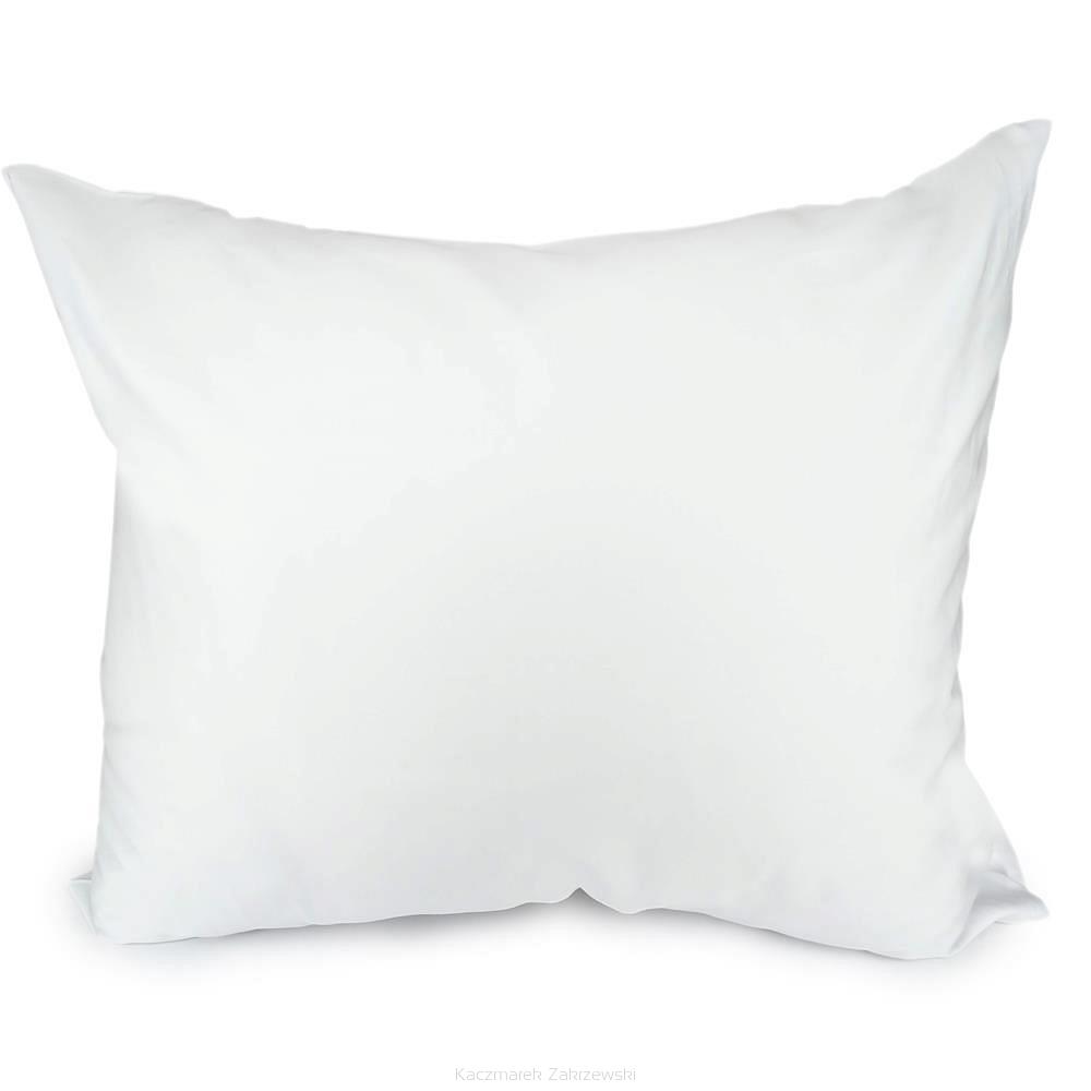Poszewka satyna bawełniana 70x80 biała