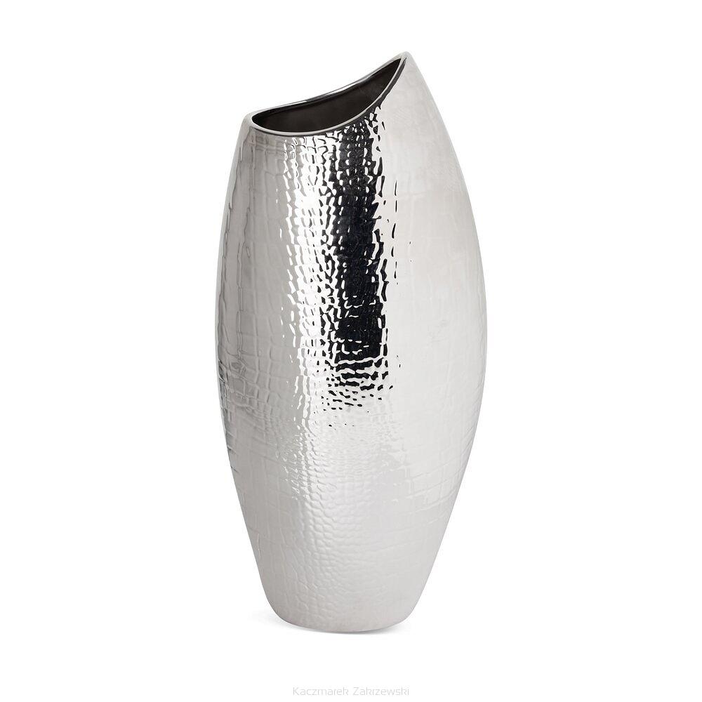 Wazon dekoracyjny ERNA Eurofirany srebrny