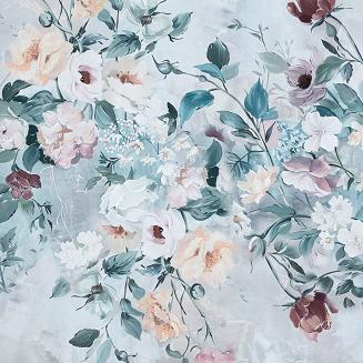 Zasłona gotowa na przelotkach VIOLA 140x250 Eurofirany srebrny