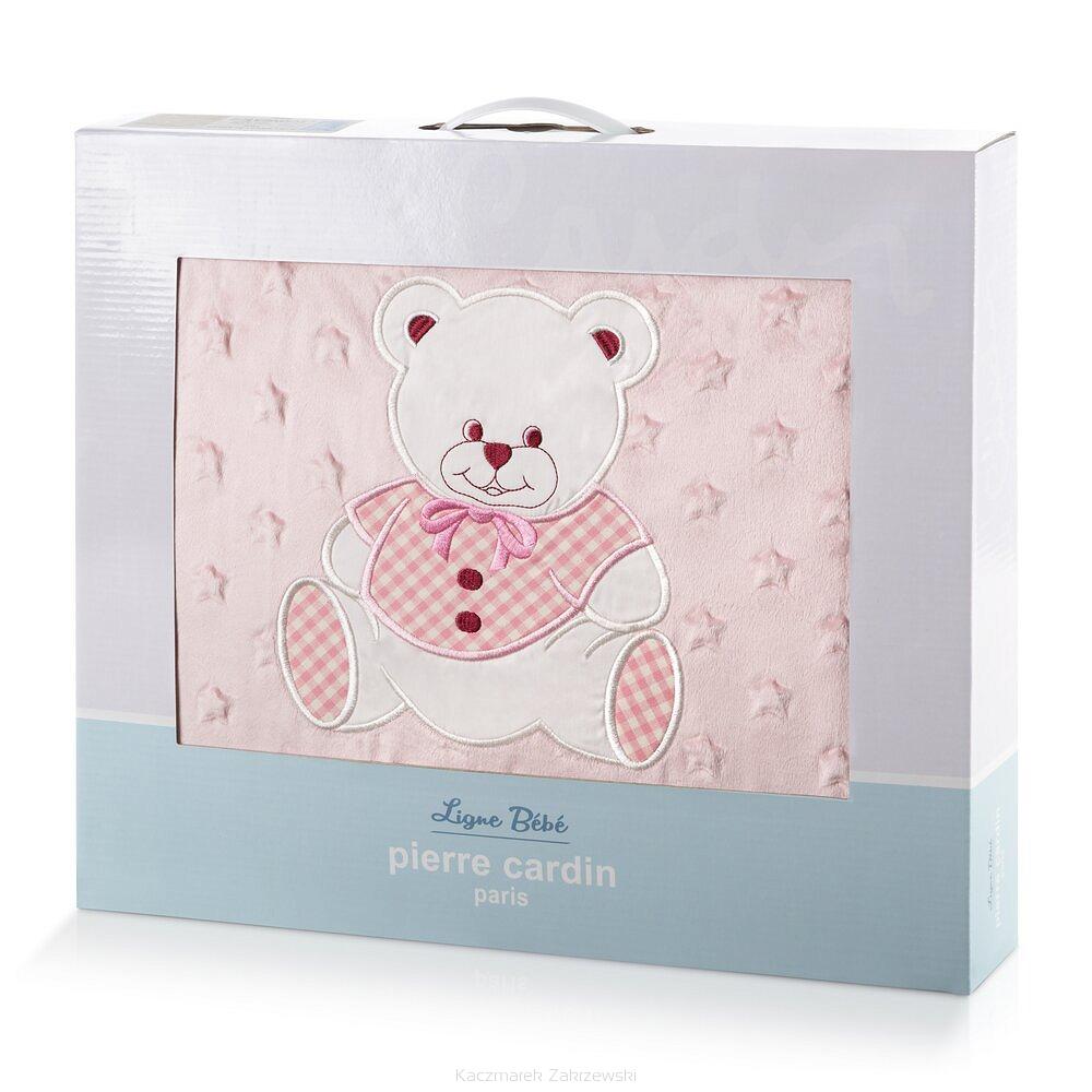 Koc Pierre Cardin BABY4 110x140 Pierre Cardin Eurofirany różowy