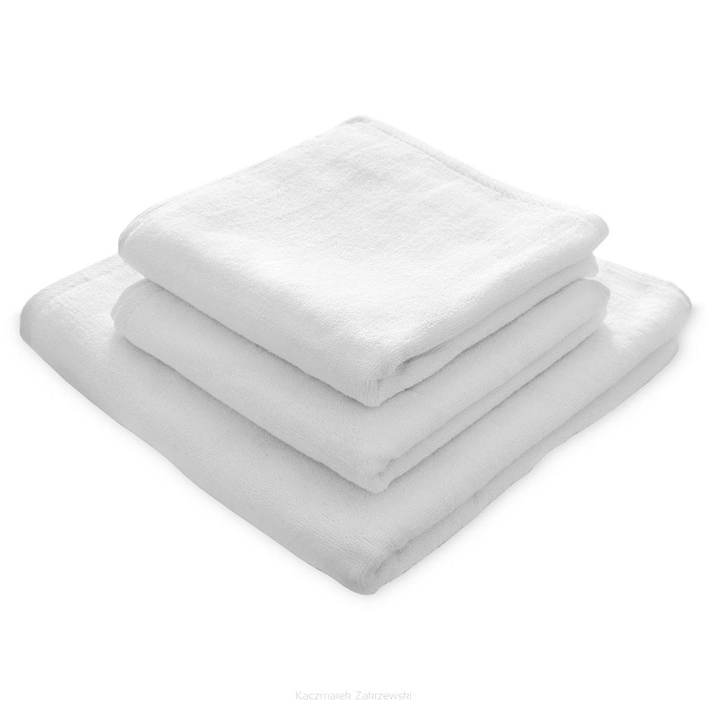 Ręcznik hotelowy 50x100 Aqua gładki biały