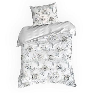 Pościel satynowa SPRING 140x200 Eurofirany biały