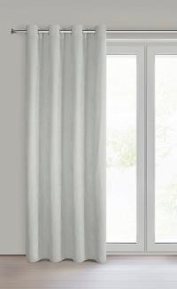 Zasłona gotowa na przelotkach VANI 140x250 Eurofirany platynowy