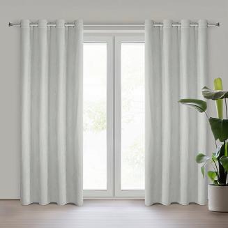 Zasłona gotowa na przelotkach VANI 140x250 Eurofirany platynowy