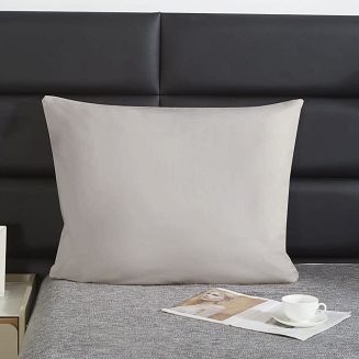 Poszewka satyna bawełniana SIN 50x70 taupe