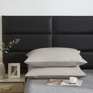 Poszewka satyna bawełniana SIN 50x70 taupe