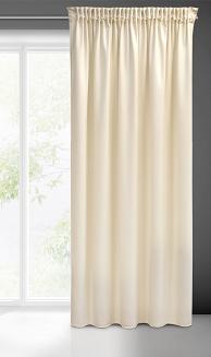 Zasłona gotowa na taśmie ZAS 140x270 Pierre Cardin Eurofirany krem