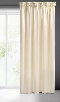 Zasłona gotowa na taśmie ZAS 140x270 Pierre Cardin Eurofirany krem
