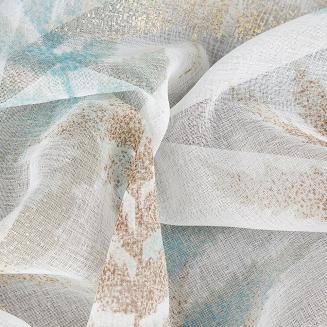 Zasłona gotowa na przelotkach RUTI 140x250 Eurofirany kremowy