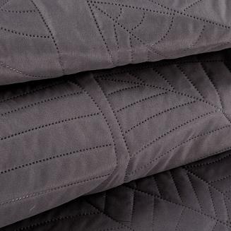 Narzuta dekoracyjna BONI 220x240 grafitowy