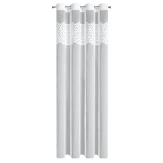 Firana gotowa na przelotkach AFRODYTA 140x250 Eurofirany biały