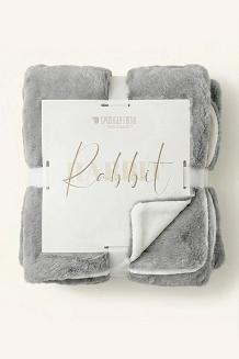 Szary Koc Futrzany 200x220 RABBIT