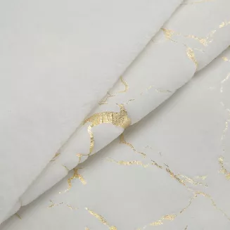 Koc narzuta GLAMO 200x150 Design91 biały