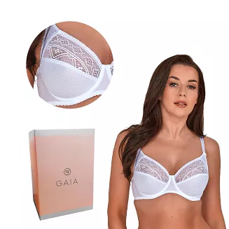 Biustonosz GAIA Soft Nancy 059 miękki biały