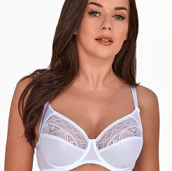 Biustonosz GAIA Soft Nancy 059 miękki biały
