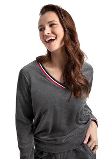 Dres damski LUNA kod 311 grafitowy welur