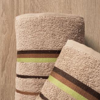 Ręcznik bawełniany z zawieszką MARS 30x50 beżowy