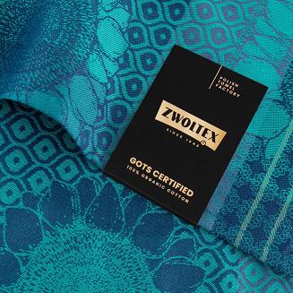 Ścierka kuchenna Sunflowers 50x70 Zwoltex GOAT niebieska