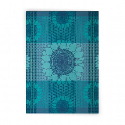 Ścierka kuchenna Sunflowers 50x70 Zwoltex GOAT niebieska