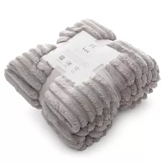 Koc narzuta SOFT 70x160 Design91 beżowy