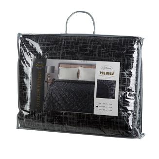 Narzuta dekoracyjna BLINK 200x220 czarny