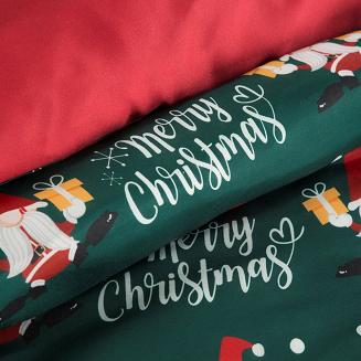 Komplet pościeli świąteczny POS 160x200 Eurofirany zielony